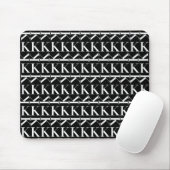 Anfangsbuchstaben K Mousepad (Mit Mouse)