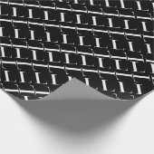 Anfangsbuchstaben L Geschenkpapier (Ecke)
