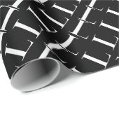 Anfangsbuchstaben L Geschenkpapier (Rolleneckpunkt)