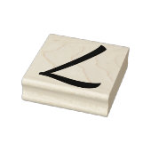 Anfangsbuchstaben L Gummistempel (Stempel)