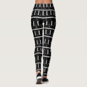 Anfangsbuchstaben L Leggings (Rückseite)