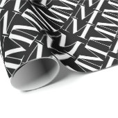 Anfangsbuchstaben M Geschenkpapier (Rolleneckpunkt)