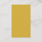 Anfangsbuchstaben Monogramm Gold & Blau Schlicht E Begleitkarte (Rückseite)