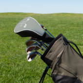 Anfangsbuchstaben Monogramm Golf Baby Shower Headcover (In SItu)