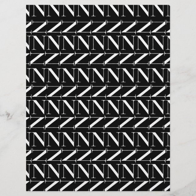 Anfangsbuchstaben N (Vorderseite)