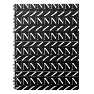 Anfangsbuchstaben N Notizblock