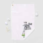 Anfangsbuchstaben Namensmonogramm Golfhandtuch (Insitu)