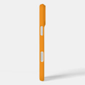 Anfangsbuchstaben Orange rosa Farbe Case-Mate iPhone Hülle (Rückseite / Rechts)