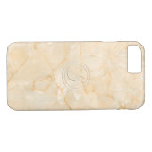 Anfangsbuchstaben S mit Marmordruckeffekt Case-Mate iPhone Hülle (Rückseite (Horizontal))