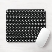 Anfangsbuchstaben S Mousepad (Mit Mouse)