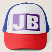 Anfangsbuchstaben Truckerkappe (Vorderseite)