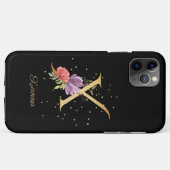 Anfangsbuchstaben X Case-Mate iPhone Hülle (Rückseite (Horizontal))