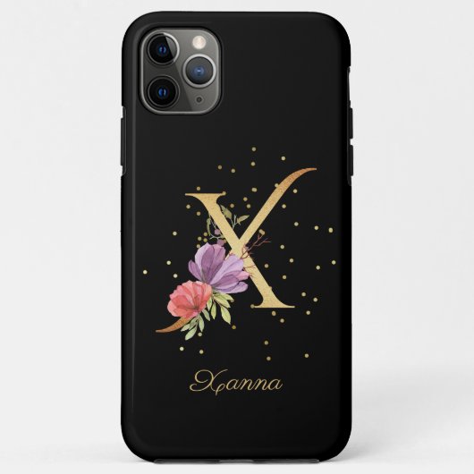 Anfangsbuchstaben X Case-Mate iPhone Hülle (Rückseite)