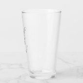 Anfangsbuchstaben Y mit Nachname Glas (Links)