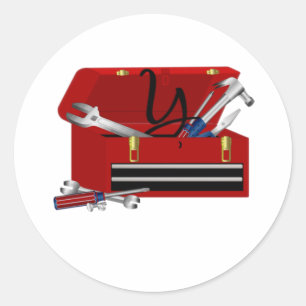 Anfangsbuchstaben Y Runder Aufkleber