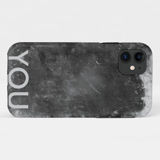 Anfangsfall mit Metallbeschaffenheit Case-Mate iPhone Hülle (Rückseite (Horizontal))