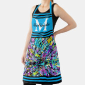Anfangsfarben des Lebensmittels Vivid Abstrakt Art Schürze (InSitu)