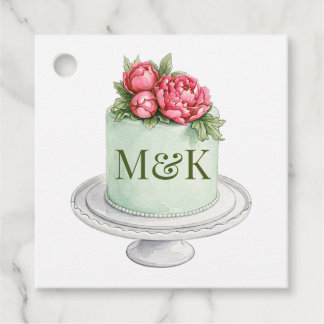Anfangskuchen Geschenkanhänger