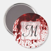 Anfangsmagazin zum Vampirblutdrillen Monogramm Magnet (Vorderseite/Rückseite)