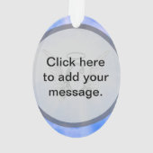 Anfangsmonogramm C mit Engels-Flügeln, Halo-Wolken Ornament (Rückseite)