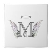 Anfangsmonogramm des Buchstabe-M mit Fliese (Vorderseite)