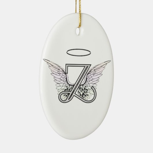 Anfangsmonogramm des Buchstabe-Z mit Keramikornament (Rechts)