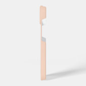 Anfangsmonogramm für Orange Retro iPhone Hülle (Linke Seite)