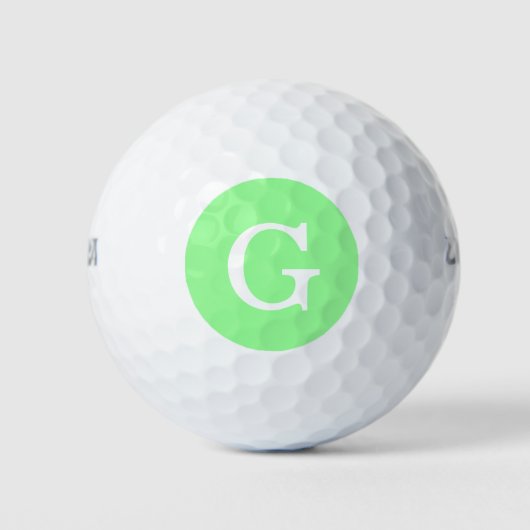 Anfangsmonogramm Golfball (Vorderseite)
