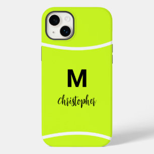 Anfangsname der personalisierten Tennis Monogram Case-Mate iPhone 14 Plus Hülle
