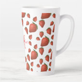 Anfangsname der Strawberry Monogram Milchtasse (Rechts)