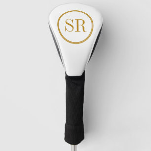 Anfangsname des personalisierten Monogramms Golf Headcover