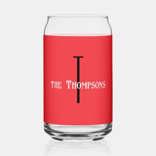 Anfangsname | Lebhaftes Red 16oz Getränk Dosenglas (Rückseite)