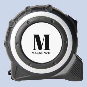 Anfangsname Monogramm Maßband