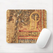 Anfangsseite von den Lichfield Evangelien, c.720 Mousepad (Mit Mouse)