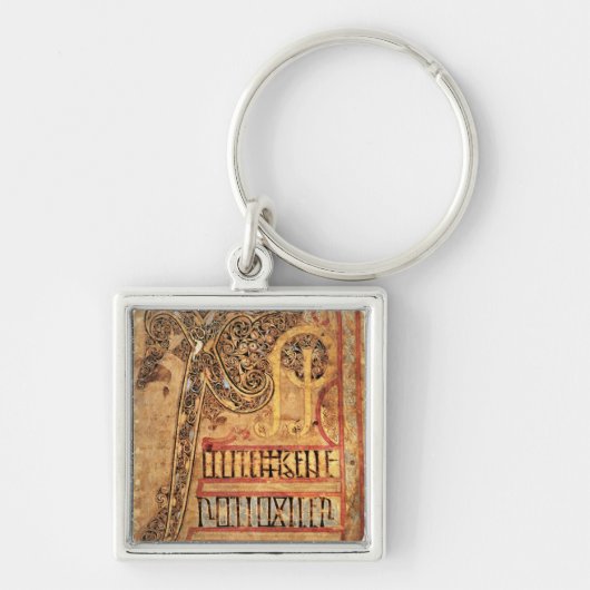 Anfangsseite von den Lichfield Evangelien, c.720 Schlüsselanhänger (Vorne)