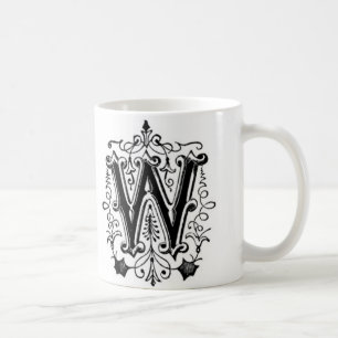 AnfangsTasse - Buchstabe 'W Kaffeetasse