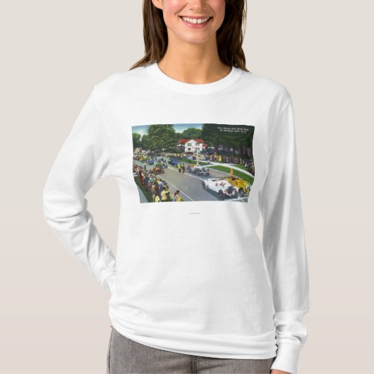 Anfangszeile am Grand- PrixAuto-Rennen T-Shirt (Vorderseite)