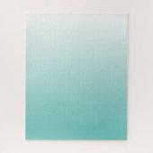 Anfechtung der Aquamarinen Gradient Ombre Puzzle (Vertikal)