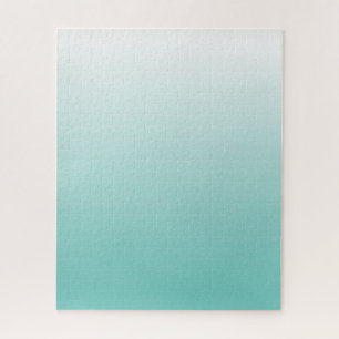 Anfechtung der Aquamarinen Gradient Ombre Puzzle
