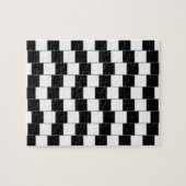 Anfechtung einer unmöglichen Illusion des Gehirns Puzzle (Horizontal)