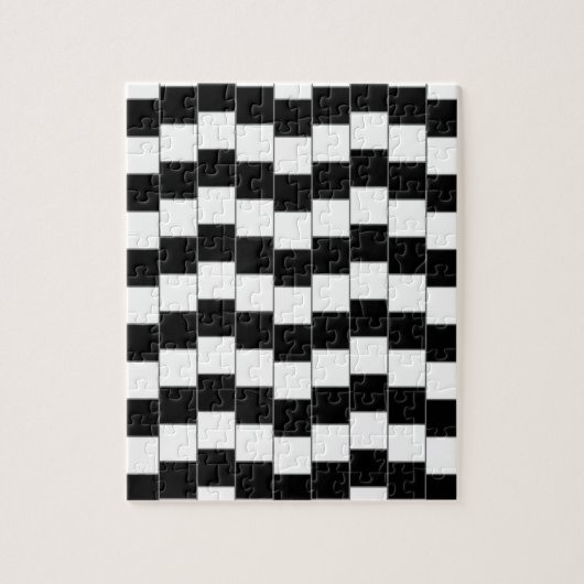 Anfechtung einer unmöglichen Illusion des Gehirns Puzzle (Vertikal)