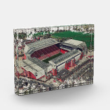 Anfield Stadion Liverpool - Künstlerische Aquarell