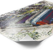 Anfield Stadium Liverpool - Artistic Watercolour Fotodruck (Ecke)