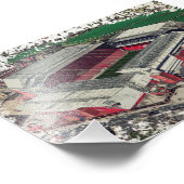 Anfield Stadium Liverpool - Artistic Watercolour Fotodruck (Ecke)