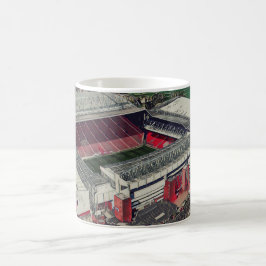 Anfield Stadium Liverpool - Artistic Watercolour Kaffeetasse