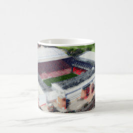 Anfield Stadium Liverpool - Artistic Watercolour Kaffeetasse