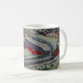 Anfield Stadium Liverpool - Artistic Watercolour Kaffeetasse (VorderseiteRechts)