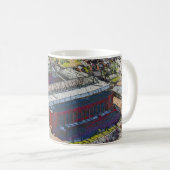 Anfield Stadium Liverpool - Artistic Watercolour Kaffeetasse (VorderseiteRechts)