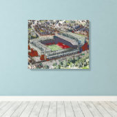 Anfield Stadium Liverpool - Artistic Watercolour Leinwanddruck (Insitu (Holzboden))