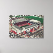 Anfield Stadium Liverpool - Artistic Watercolour Leinwanddruck (Vorderseite)